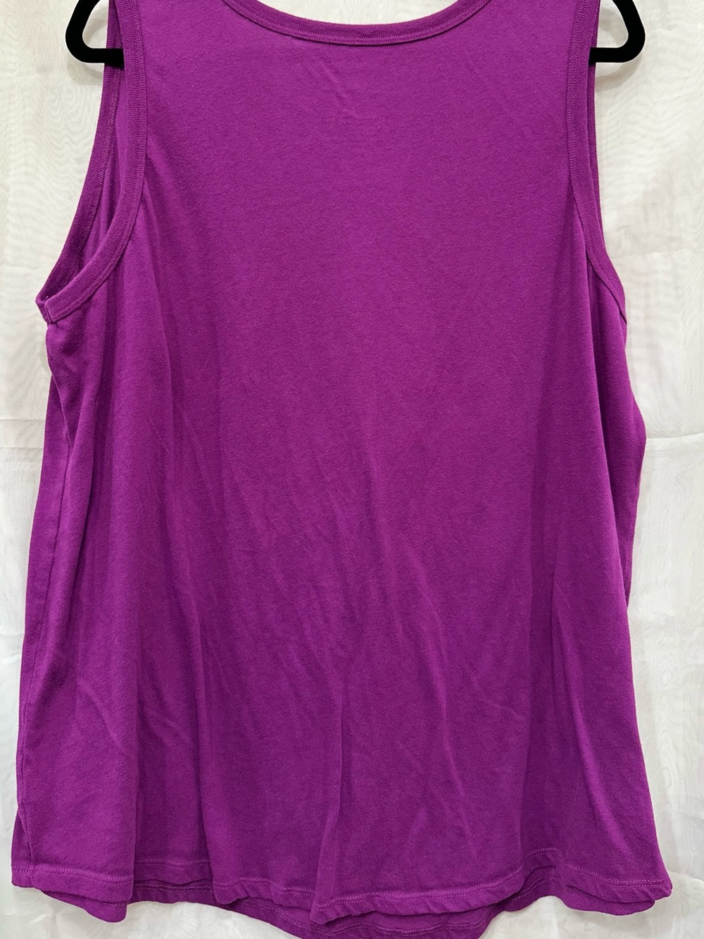 Van Halen Purple Graphic Cutout Tank Top - Picture 2 of 3